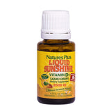 Natures Plus Vitamin D3 Liquid Drops 2500 IU Natural Orange Flavor-0.34 Oz