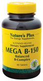 Natures Plus Mega B-150 Balanced B-Complex-60 Tablets