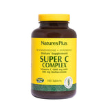 Natures Plus Super C Complex Vitamin C 1000 Mg With 500 Mg Bioflavonoids-180 Tablets