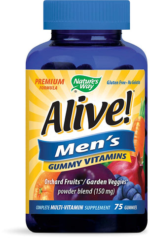 Nature's Way Alive Men's Complete Multivitamin-75 Gummies