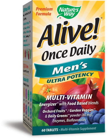 Nature's Way Alive Men's Once Daily-60 Tablets