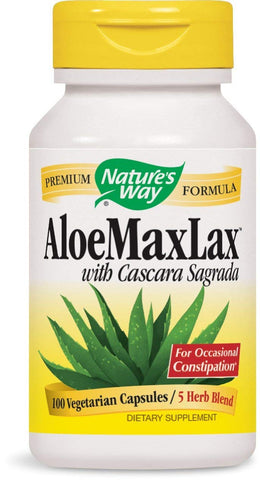 Nature's Way Aloe Max Laxative With Cascara Sagrada 445 Mg-100 Vcaps