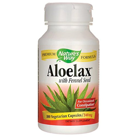 Nature's Way Aloelax With Fennel Seed 530 Mg-100 Vcaps