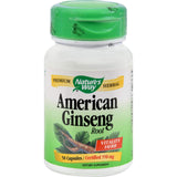 Nature's Way American Ginseng Root Vitality Herb 550 Mg-90 Capsules