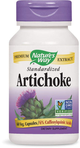 Nature's Way Standardized Artichoke Improves Digestion-60 Capsules