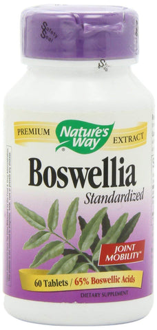 Nature's Way Boswellia Standardized Joint Mobility-60 Tablets