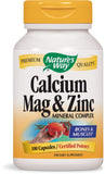 Nature's Way Calcium, Mag & Zinc Mineral Complex-100 Capsules