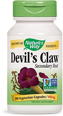 Nature's Way Devil's Claw Secondary Root 480 Mg-100 Capsules