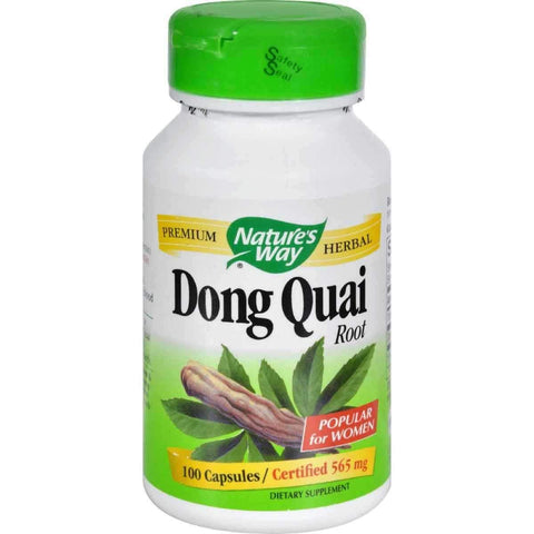 Nature's Way Dong Quai Root 565 Mg-100 Vegetarian Capsules