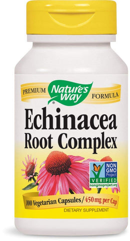 Nature's Way Echinacea Root Complex 450 Mg-100 Vegetarian Capsules