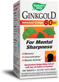 Nature's Way Ginkgold Advanced Ginko 60 Mg-100 Tablets