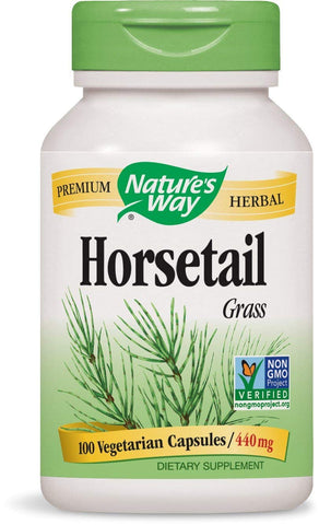 Nature's Way Horsetail Grass 440 Mg-100 Vegetarian Capsules