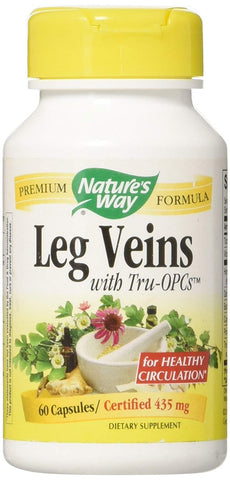 Nature's Way Leg Veins With Tru OPCs 435 Mg-60 Capsules