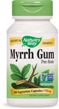 Nature's Way Myrrh Gum Tree Resin 550 Mg-100 Vegetarian Capsules