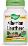 Nature's Way Siberian Eleuthero 425 Mg-100 Vegetarian Capsules