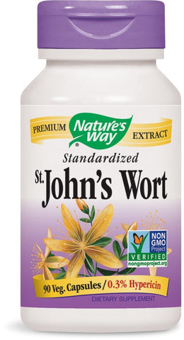 Nature's Way St. John's Wort Standardized Positive Mood-90 Capsules