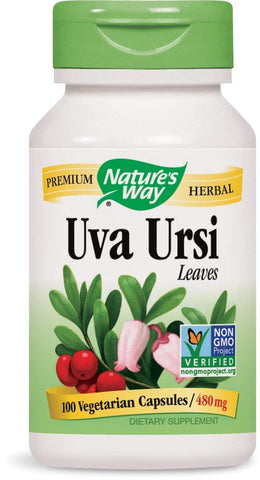 Nature's Way Uva Ursi Leaves Leaves 480 Mg-100 Capsules