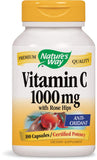 Nature's Way Vitamin C-1000 Mg With Rose Hips-100 Capsules