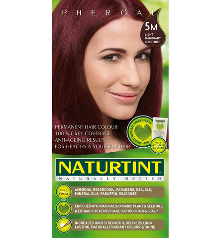 Naturtint 5M Light Mahogany Chestnut Permanent Hair Color-5.28 Oz