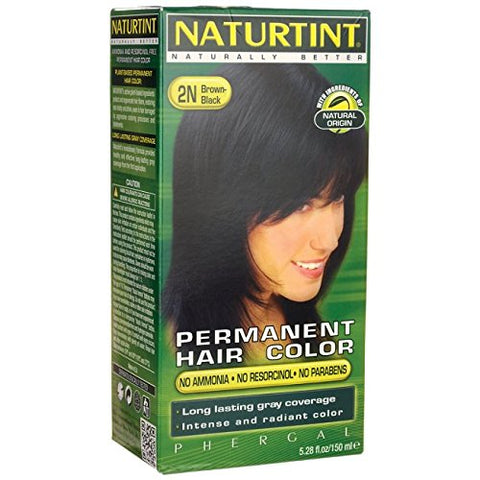 Naturtint 2N Brown-Black Permanent Hair Color-5.6 Oz