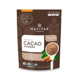 Navitas Naturals Organic Cacao Powder Plant Based Superfood-16 Oz