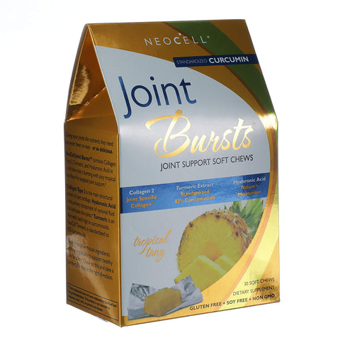 Neo Cell Joint Bursts With Turmeric Curcumin Tropical Tang Flavor-30 Soft Chews