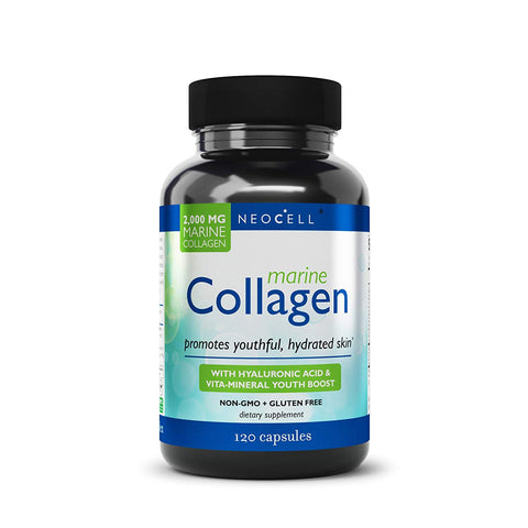 Neo Cell Marine Collagen+HA 2000 Mg Youth Boost-120 Capsules