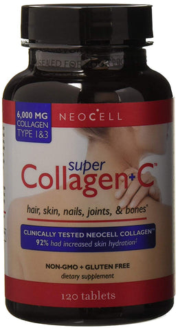 Neo Cell Super Collagen+C Type 1 & 3 6000 Mg-120 Tablets