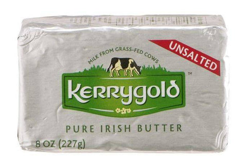 Kerrygold Butter, Pure Irish, Unsalted - 8 Ounces