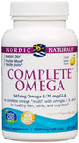 Nordic Naturals Complete Omega 1000 Mg Lemon Flavor-60 Softgels