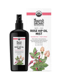 Nourish Organic Rejuvenating Rose Hip & Rosewater Body Oil Mist-3 Oz