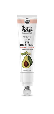 Nourish Organic Eye Treatment Avocado & Argan Oil-0.5 Oz
