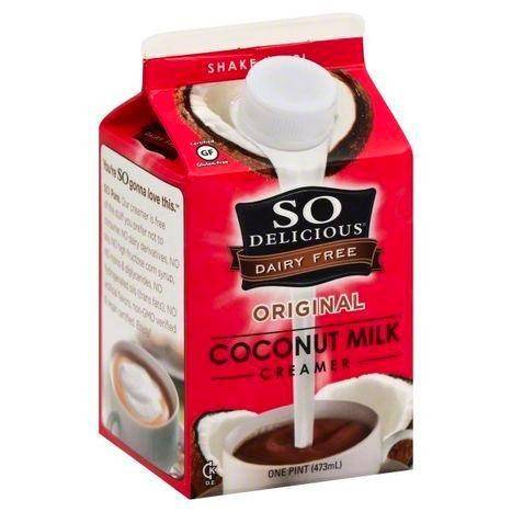 So Delicious Creamer, Coconut Milk, Original - 1 Pint