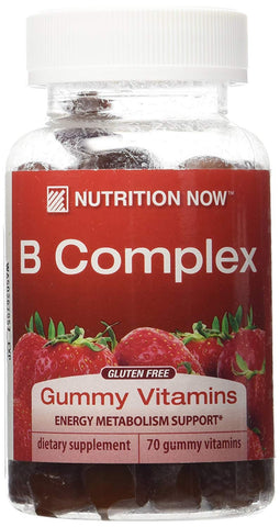 Nutrition Now B Complex Energy Metabolism Support-70 Gummy Vitamins