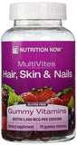 Nutrition Now Multivites Hair, Skin & Nails Biotin 5000 Mcg-70 Gummy Vitamins