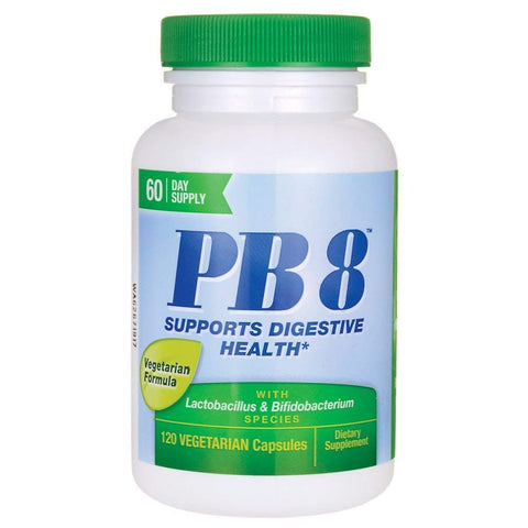 Nutrition Now PB 8 Pro-biotic Acidophillus 14 Billion Vegetarian Formula-120 Vegetarian Capsules