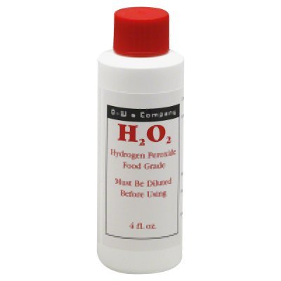O-W & Company H2O2 Hydrogen Peroxide Food Grade-4 Oz
