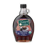 Natural Value Dark Amber Maple Syrup - 12 Fluid Ounces