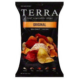 Terra Real Vegetable Chips, Sea Salt, Original - 5 Ounces