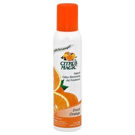 Citrus Magic Air Freshener, Natural, Odor Eliminating, Fresh Orange - 3.5 Ounces