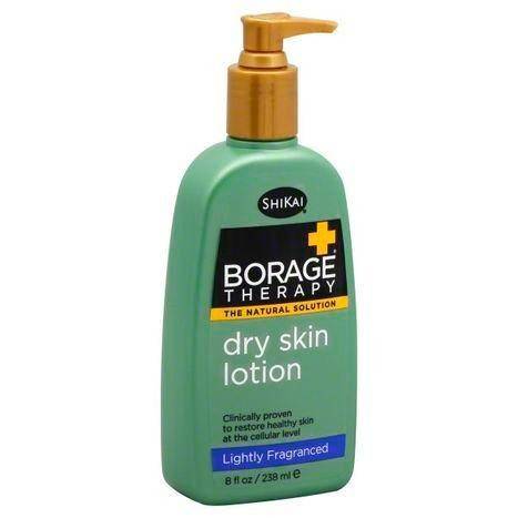 ShiKai Borage Therapy Lotion, Dry Skin, Lightly Fragranced - 8 Ounces