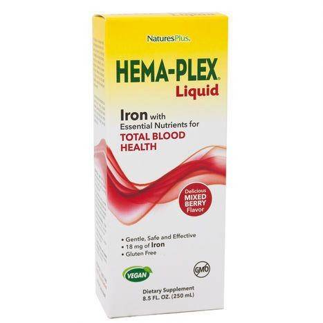 Natures Plus Hema-Plex Liquid - 8.5 Fluid Ounces