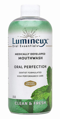 Lumineux Oral Essentials Clean & Fresh Mouthwash-16 Oz