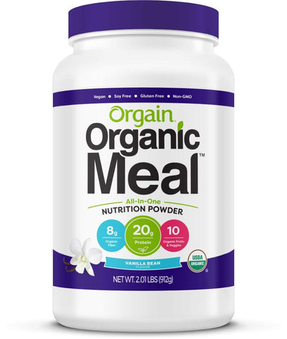 Orgain Organic Meal All In One Nutrition Vanilla Bean-2.01 Lbs