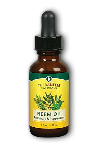 Theraneem Naturals Neem Oil Rosemary & Peppermint-1 Oz