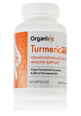 Organixx Turmeric 3D-60 Veggie Caps