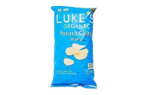 Luke's Organic Wavy Potato Chips - 4.5 Ounces