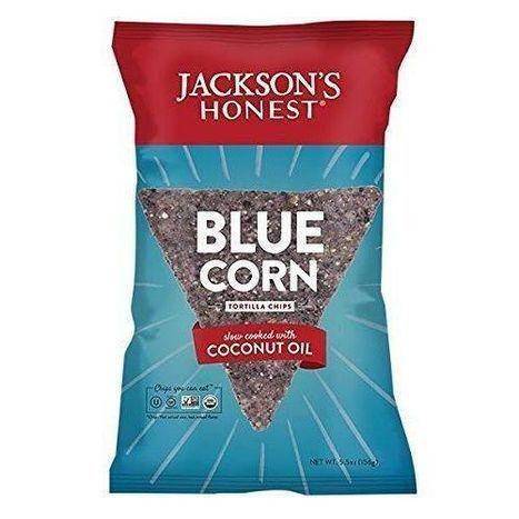 Jackson's Honest Chips Tortilla Chips Blue Corn - 5.5 Ounces
