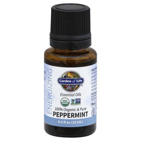 Garden of Life Essential Oils, Peppermint, Organic - 0.5 Ounces