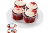 KIMBERLY'S RED VELVET CUPCAKES 4PK